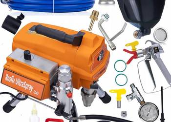 Agregat Malarski Rosfix Tornado RT4 UltraSpray 3000W | 22MPA, 3,2L/min, Zb…