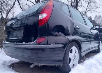 Nissan Almera Tino 1.8 benzyna 2003r. Lift z de czarna klima alu 16stki