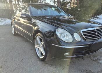 MERCEDES E350 CGI 4MATIC W211 SUPER STAN!  NISKI PRZEBIEG !