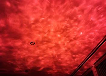 Mik-Star Projektor gwiazd LED z pilotem, użyty parę razy stan bdb