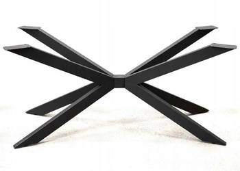 Metalowe nogi podstawa GWIAZDA NA WYMIAR loft mal.PROSZKOWO