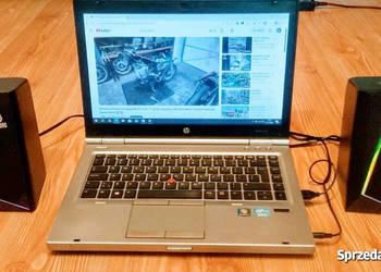 HP 8470p szybki / Win 10 / i5/ 2,80 GHz 8GB/ 120GB / + głośniki