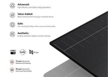 Moduł fotowoltaiczny LONGI 530W, Hi-MO X10, monokryształ, bifacial, dual gl