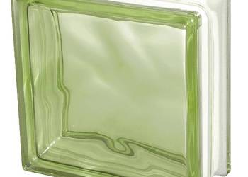Pustak szklany luksfer Wave Green E 60 chmurka zielony