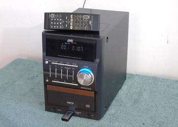 Wieża JVC pilot USB mp-3 RDS AUX 145 wat. DOSTAWA.