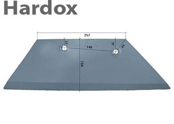 Lemiesz 300hektarów HARDOX 85384/P części do pługa OVERUM