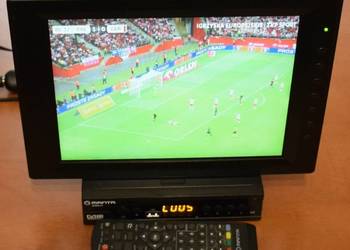 Dekoder TV DVB-T2 z MONITOREM 10 cali - 12V super cena