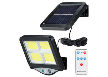 Lampa solarna z czujnikiem ruchu PIR i zmierzchu