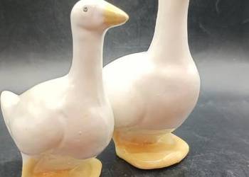 Para ptaki ceramiczne gęsi Szwecja