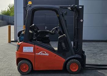 Wózek widłowy LINDE H16T-01 z 2015r. Maszt Triplex 14055 mth