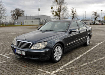 Mercedes-Benz Klasa S 3,2CDI 2004 r. Automat Skóry Lift
