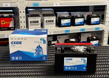 Akumulator EXIDE 12V / 6 Ah ETX7A-BS / YTX7A-BS