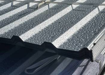 Blacha trapezowa T18 7016 mat 2 gat. odcinki 2 - 4mb