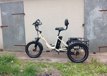 Elektryczny Rower Trójkołowy OneSport OT30 Pro 500W 18Ah | Fatbike | Stan I