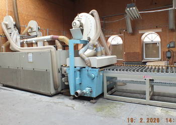 Odpylacz (czyszczarka) do płyt meblowych ERNST z jonizacyjnym odpylaniem