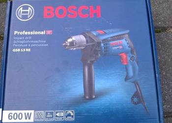 Nowa wiertarka udarowa Bosch Professional GSB 13 RE o mocy 600 W