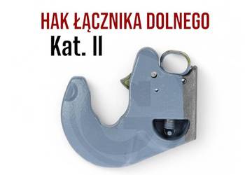 AGTECH Hak Zaczepu Dolnego Kat. II Pasuje do wielu ciągników Nowy solidny