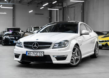 Mercedes C 63 AMG Bezwypadkowy. Przebieg 7600 km! Po konwersji. Po serwisi…