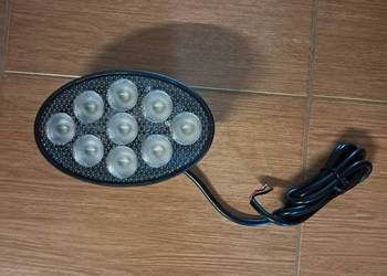 Lampa robocza 9 LED owalna
