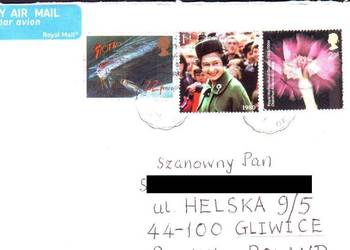 Kop. z koresp. filat. Anglia - Polska 2022. 2.