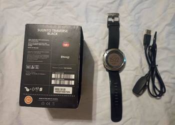 Sprzedam. Zegarek Suunto Traverse w kolorze czarnym.