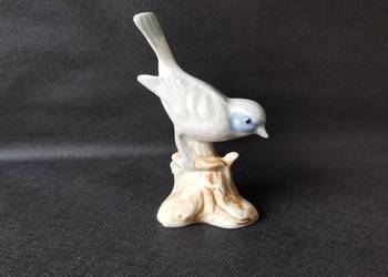 Stara figurka porcelanowa Ptak