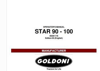 Goldoni STAR 90 100 900 instrukcja obsługi