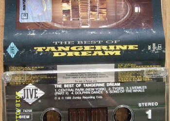 + Elektroniczna ;TANGERINE DREAM-THE BEST OF , Kaseta