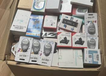 wielki box elektroniki i gadżetów – 80+ sztuk – wszystko nowe! okazja