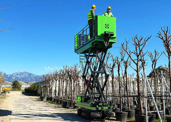 Platforma gąsienicowa C65D, zasięg operatora do 6,5 m, marki Mazaka