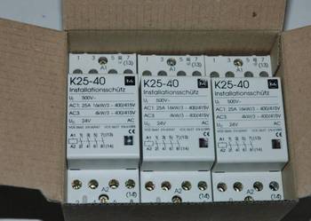 Stycznik 2mod K25-40 UC 24V/AC 4 STYKI ZWIERNE