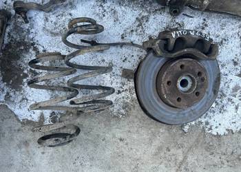 Zawieszenie piasty sprężyny zacisk tarcze zwrotnica Mercedes Vito W639