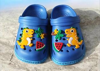 Chodaki klapki piankowe typu crocs basen wkł 15 cm