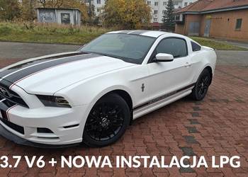 Ford Mustang 3.7 V6 305KM+Nowe LPG |GT|Doinwestowany|faktura
