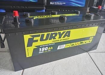 Akumulator ciężarowy 180Ah 1000A L+ FURYA