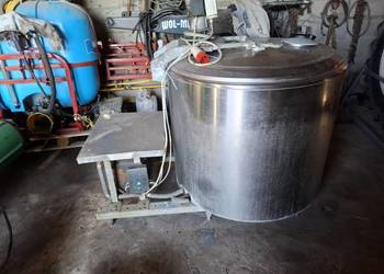 Zbiornik do mleka 600l z chłodziarką Zbiornik do mleka 600l z chłodziarką