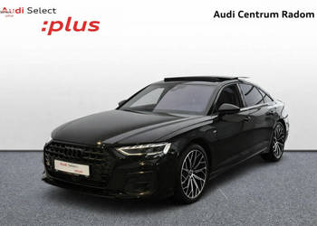Audi A8 50TDI V6 Quattro Sline Matrix B&O Kamery360 HeadUp Oś skrętna D5 (…