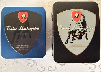 Puszki metalowe Tonino Lamborghini intenso Forza 2szt Retro kolekcjonerskie