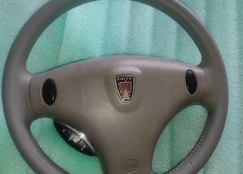 Rover 75 MG ZT kierownica nr.2  w NOWEJ skórze kolor SZARY czytaj wersje.
