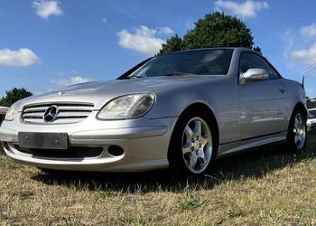 Mercedes-Benz SLK R170 2000r 2.3 197KM aut, audio BOSE, czarna skóra FV23%
