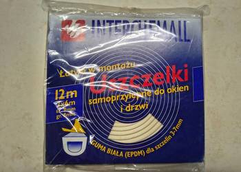 uszczelka samoprzylepna do okien gumowa biała