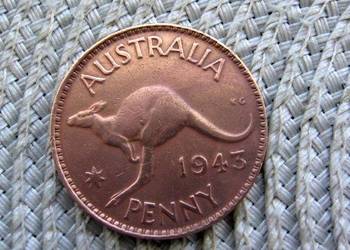 Australia 1 Penny 1943r