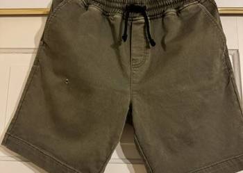 Spodnie krótkie męskie 32 Carry mens collection khaki bawełna z kieszeniami