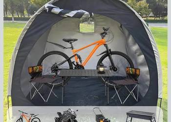 Namiot rowerowy do przechowywania na zewnątrz,