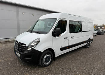 Opel Movano L3H2 Master Brygadówka 7-Osób Klima Kamera Navi 3D