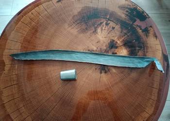 Kosa powstanie styczniowe, kuta ręcznie, kowalstwo artystyczne, rękodzieło