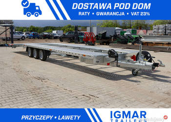 Laweta TEMARED CAR PLUS 8521/3 S 3,5T DMC 3500 kg z najazdami