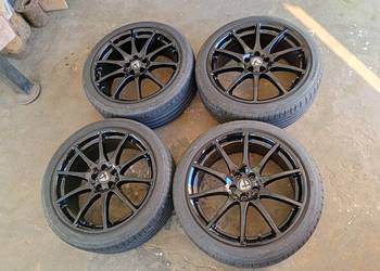 Alufelgi 18'' TOMASON TN1 5x100 ET 40+ Opony TRAZANO 225/40R18 stan IDEALNY