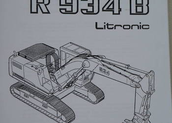 Instrukcja obsługi LIEBHERR R934B R 934 B Litronic DTR język polski