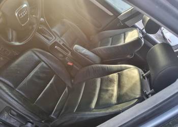 Fotele skórzane + boczki Audi a4 b7 b6